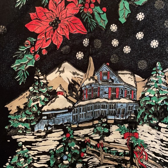 Vintage Christmas, Cabin Creek— no cracking! - Picture 3 of 5